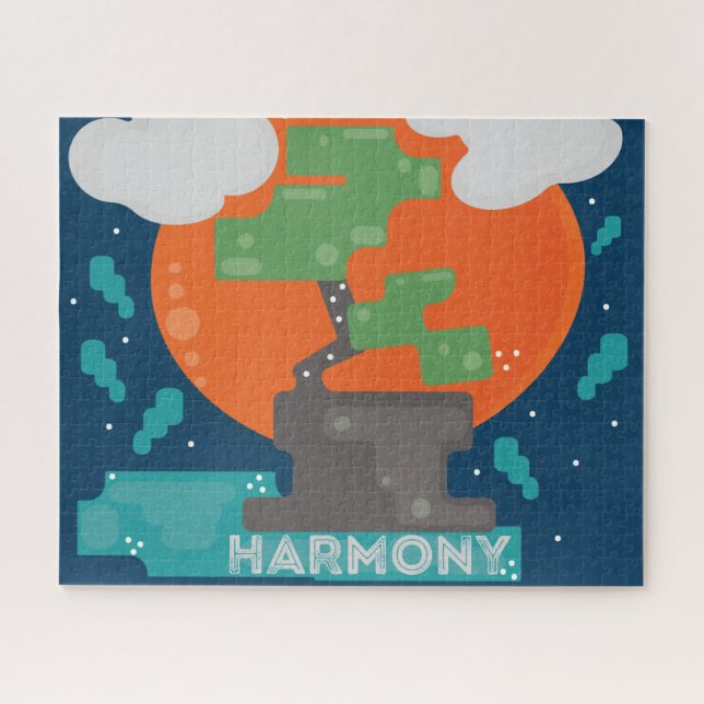 Harmonie-Bonsai-Baum Pixel-Spieler (Horizontal)
