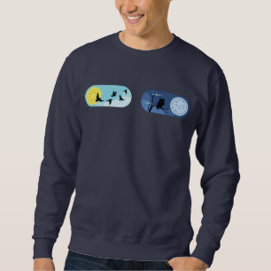 Harmonie de nuit Hommes de base Marine Sweatshirt