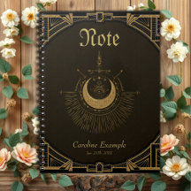 Harmonie der Elemente: Mond, Gold und Geometrie.