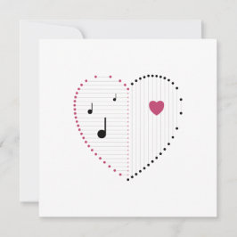 Harmonie der Liebe Feiertagskarte