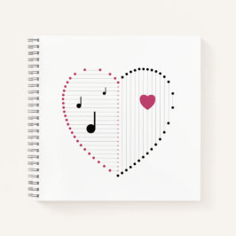 Harmonie der Liebe Notizbuch