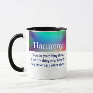 Harmonie der Tasse