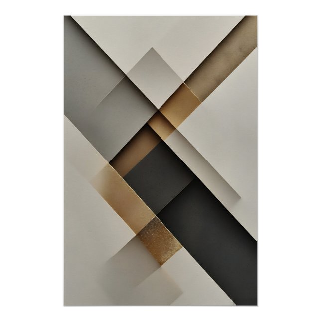 Harmonie der Tektonik Poster (Vorderseite)