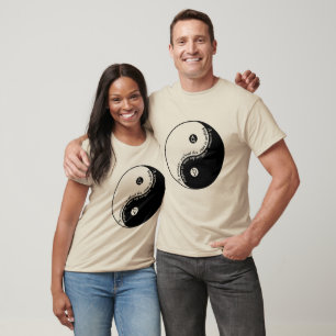 Harmonie en Mouvement T-Shirt Yin Yang pour Couple