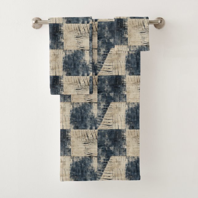 Harmonie en Shibori Symphonie Shibori Japonais (En situation)