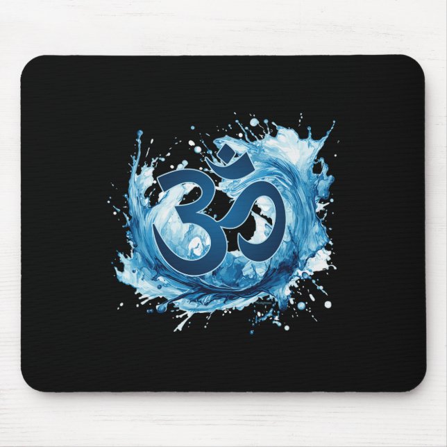 Harmonie entfesselt die energetische Om Wave Mousepad (Vorne)