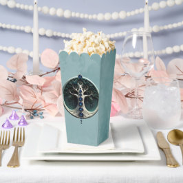 Harmonie im aquamarinen, Mystischer Baum des Leben Geschenkschachtel