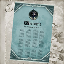 Harmonie im aquamarinen, Mystischer Baum des Leben