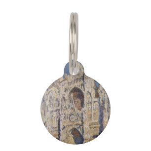Harmonie in Blau und Gold Claude Monet Haustiermarke