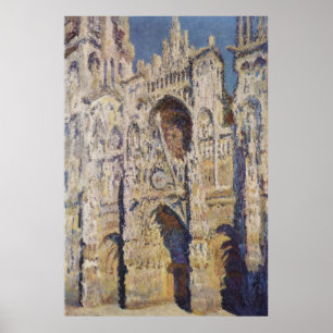 Harmonie in Blau und Gold Claude Monet Poster