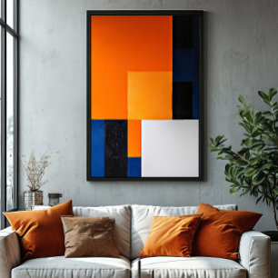 Harmonie in Blöcken Poster