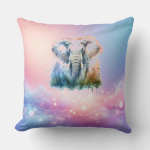 "Harmonie in der Liebe: Elefant Peace Pillow for N Kissen