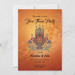 Harmonie in Farbe und Form Einladung