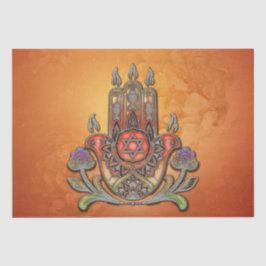 Harmonie in Farbe und Form Seidenpapier