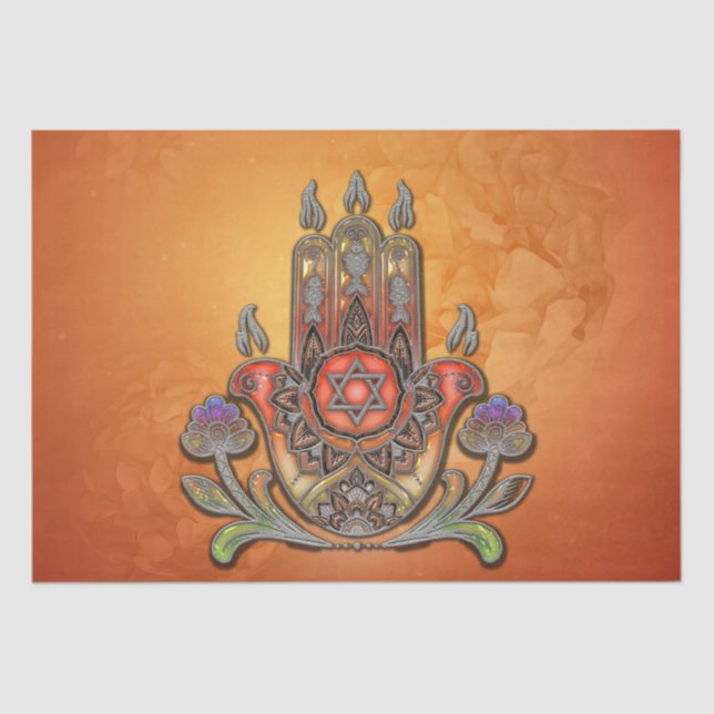 Harmonie in Farbe und Form Seidenpapier (Vorderseite)