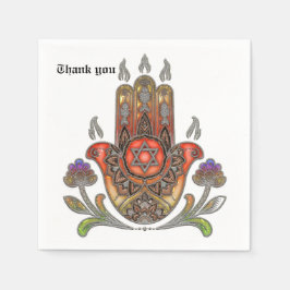 Harmonie in Farbe und Form Serviette