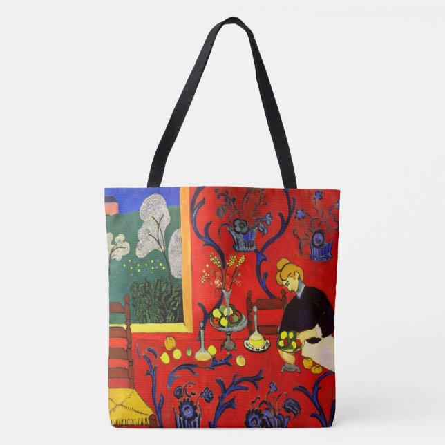 Harmonie in Red Matisse Tasche (Vorderseite)