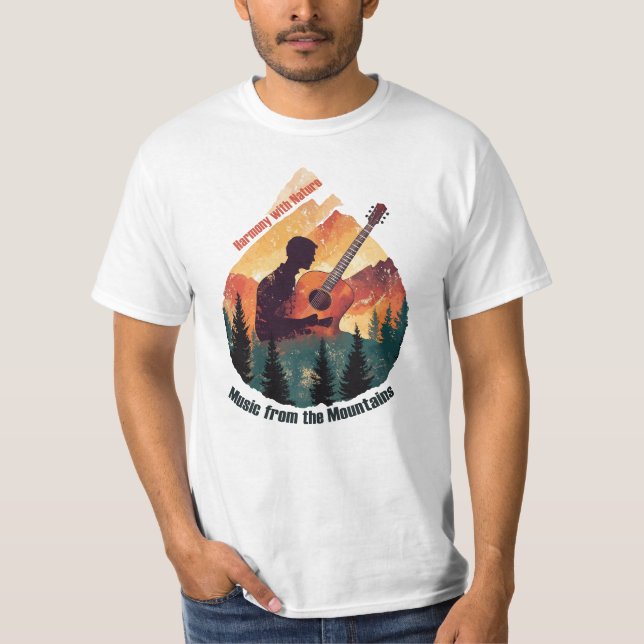 Harmonie mit der Natur T-Shirt (Vorderseite)