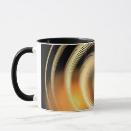 Harmonie und Entspannung Goldene Tasse