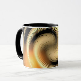 Harmonie und Entspannung Goldene Tasse