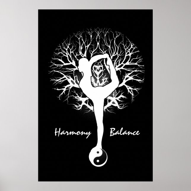 Harmonie und Gleichgewicht Poster (Vorne)