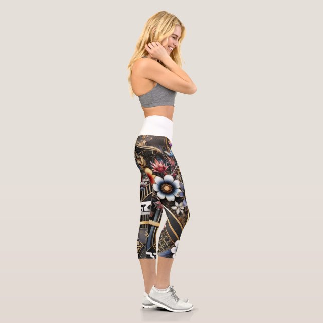 Harmonie von Erbe und Modernität Capri Leggings (Rechts)