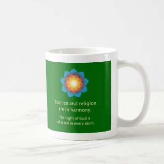 Harmonie-Wissenschafts-Religion Kaffeetasse