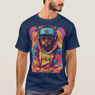 Harmonische Fusion: Die Natur erfüllt den grundleg T-Shirt
