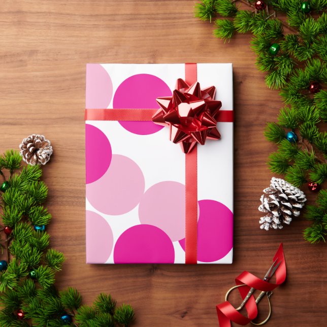 Harmonische rosa Fusion Geschenkpapier (Feiertagsgeschenk)