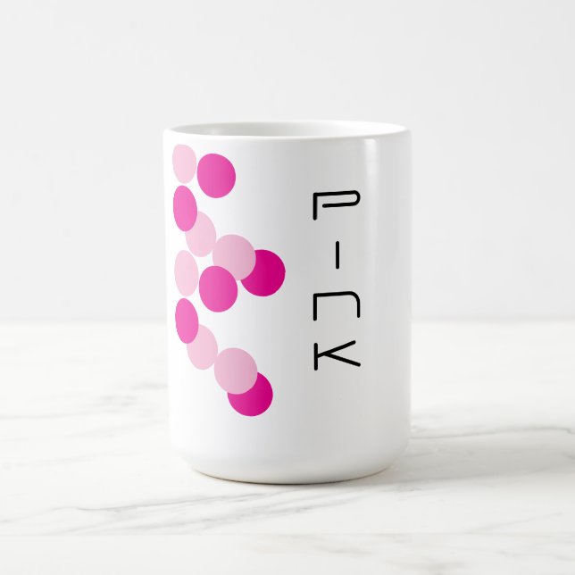 Harmonische rosa Fusion Kaffeetasse (Mittel)
