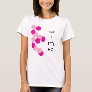 Harmonische rosa Fusion T-Shirt