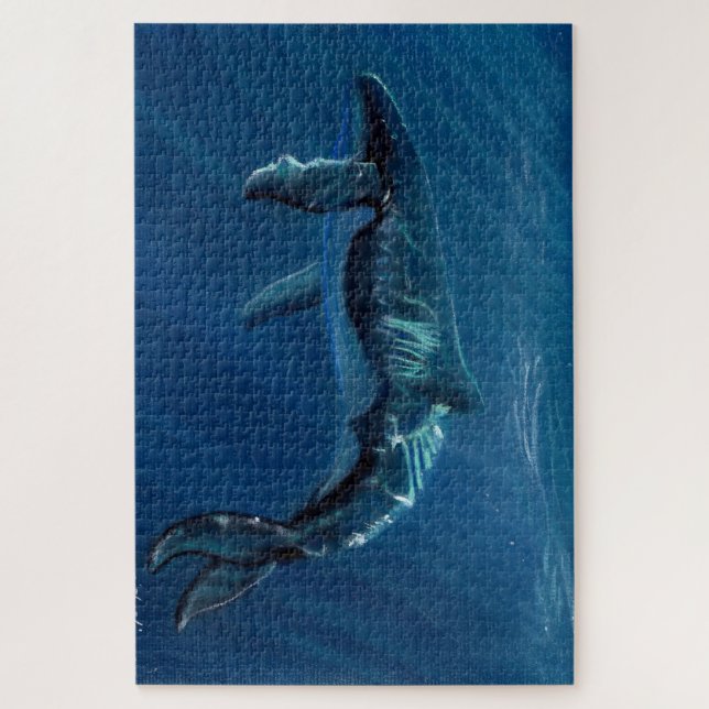 Harmonisches Humpback-Whale-Puzzle (Vertikal)
