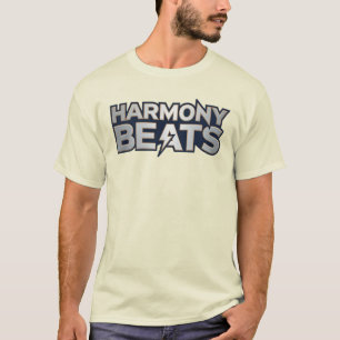 Harmony Beats – Musik-Vibes-Textkunst T-Shirt