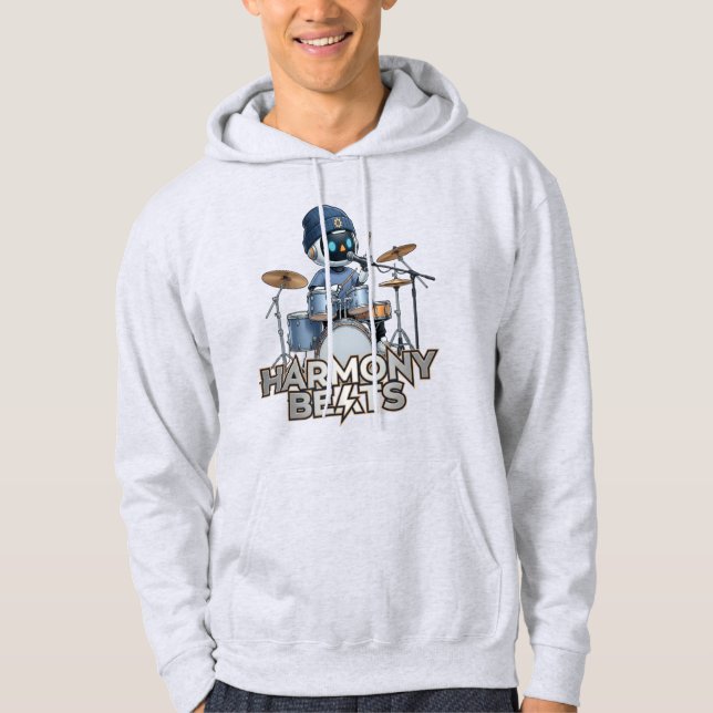Harmony Beats – Zedoura Drummer Hoodie (Vorderseite)