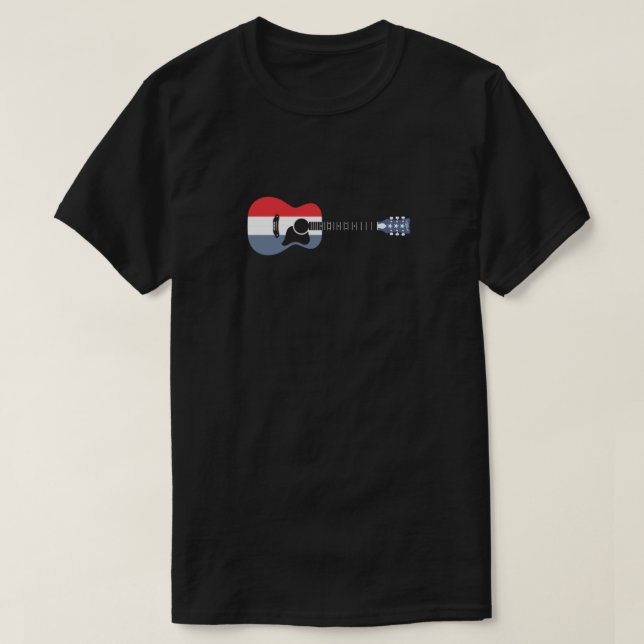 Harmony Buck Owens American Guitar T-Shirt (Design vorne)