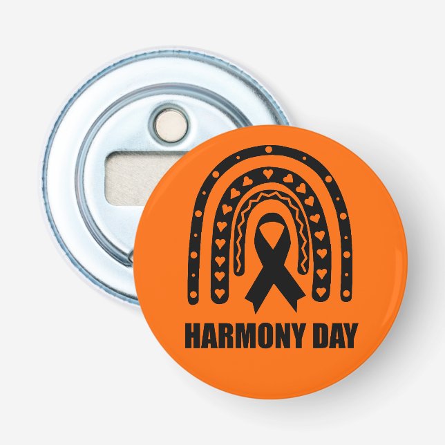 Harmony Day Australia Flaschenöffner (Vorderseite)