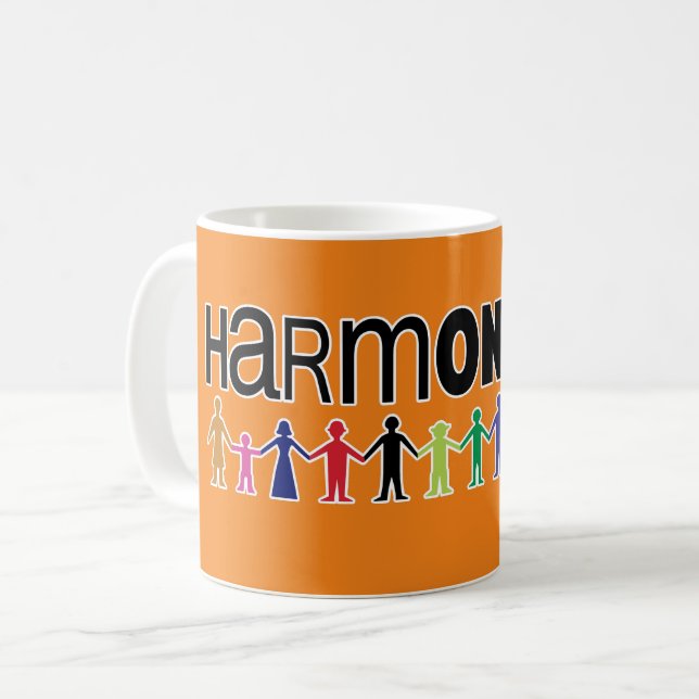 Harmony Day Australia Kaffeetasse (Vorderseite Links)