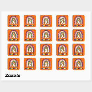 Harmony Day Australien Quadratischer Aufkleber