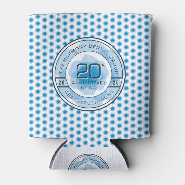 Harmony Dental 20th Anniversary Cooler Sleeve Dosenkühler (Vorderseite)