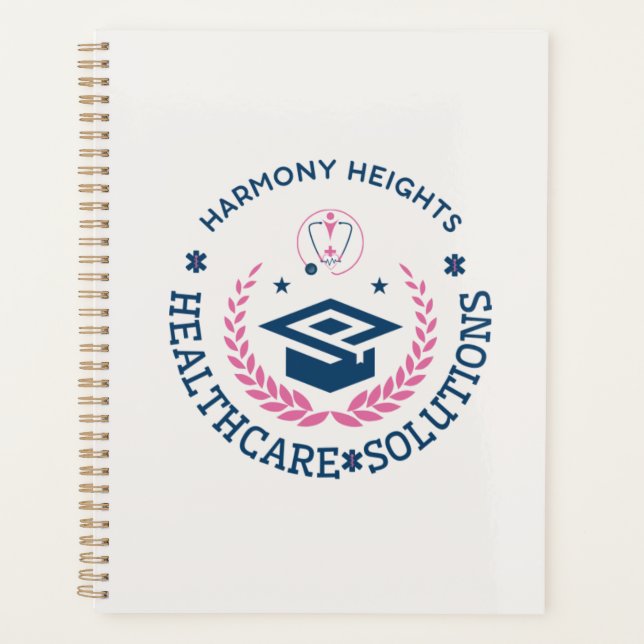Harmony Heights Healthcare Solutions Company Logo Planer (Vorderseite)