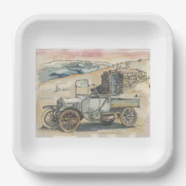 Harmony Hut Pappteller