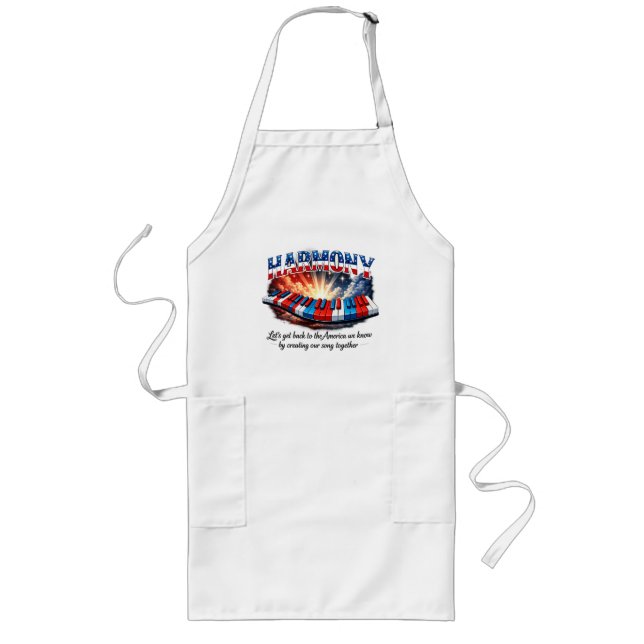 HARMONY LONG APRON LANGE SCHÜRZE (Vorne)