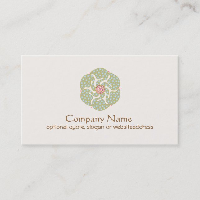 Harmony Symbol Business Card Visitenkarte (Vorderseite)