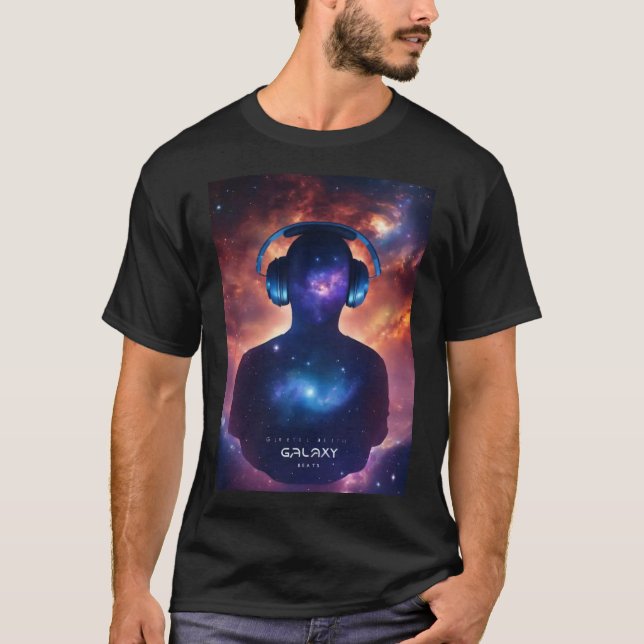 "Harmony Threads: Tragen Sie den Beat" T-Shirt (Vorderseite)