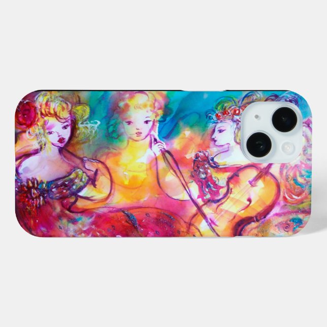 HARMONY TRIO SPRING CONCERT iPhone 15 HÜLLE (Rückseite (Horizontal))