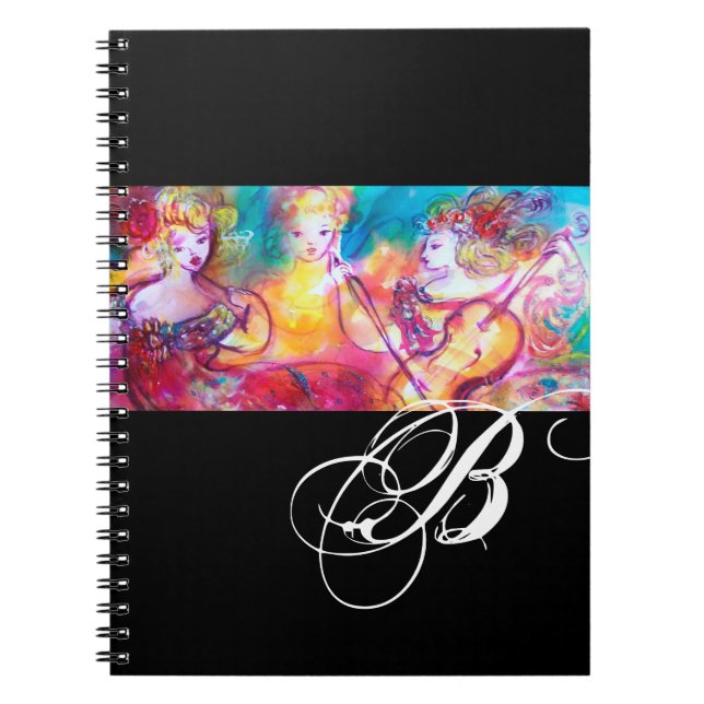 HARMONY TRIO SPRING CONCERT MONOGRAM NOTIZBLOCK (Vorderseite)