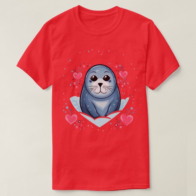 Harn Siegel Valentinstag T-Shirt (Design vorne)