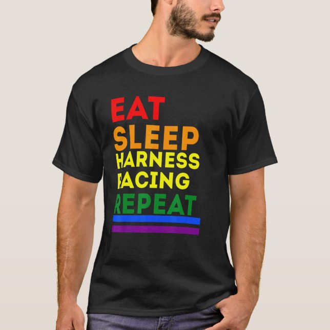 Harness Racing T-Shirt (Vorderseite)