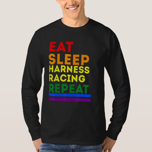 Harness Racing T-Shirt (Vorderseite)