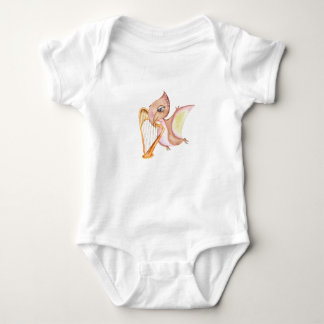 Harnplaying Dinosaurier Baby Strampler
